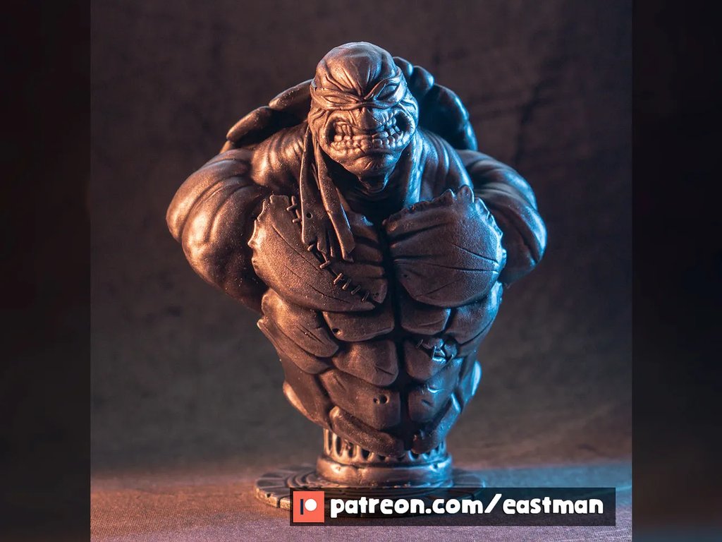 Бюст Черепашки-ниндзя (STL)