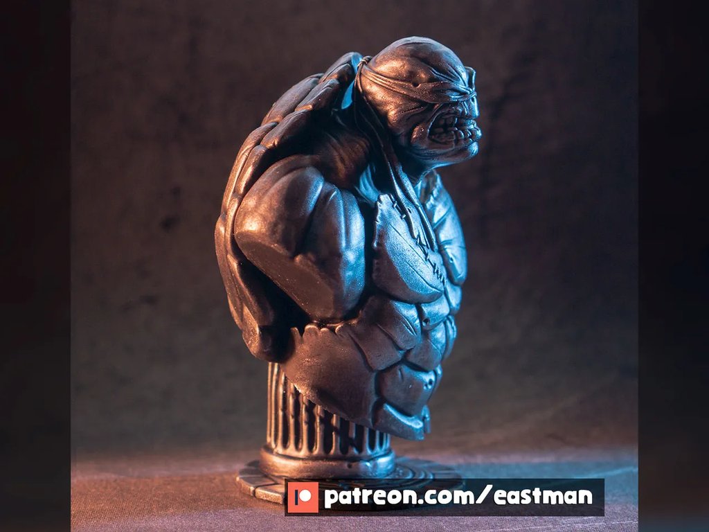 Бюст Черепашки-ниндзя (STL)