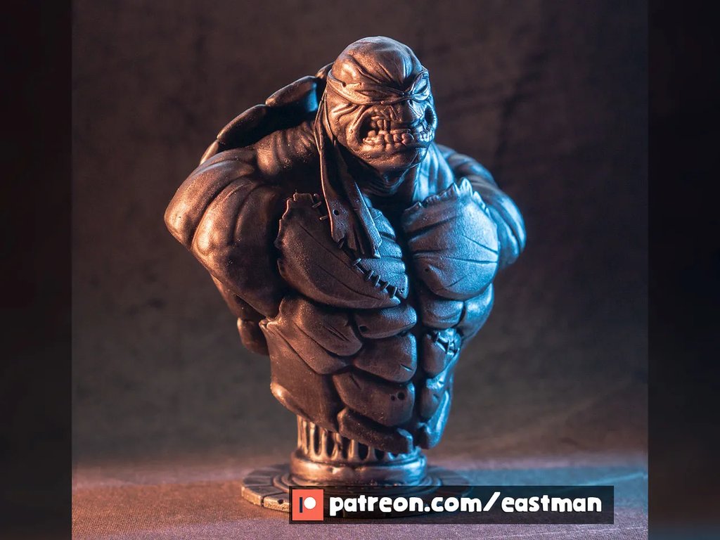 Бюст Черепашки-ниндзя (STL)