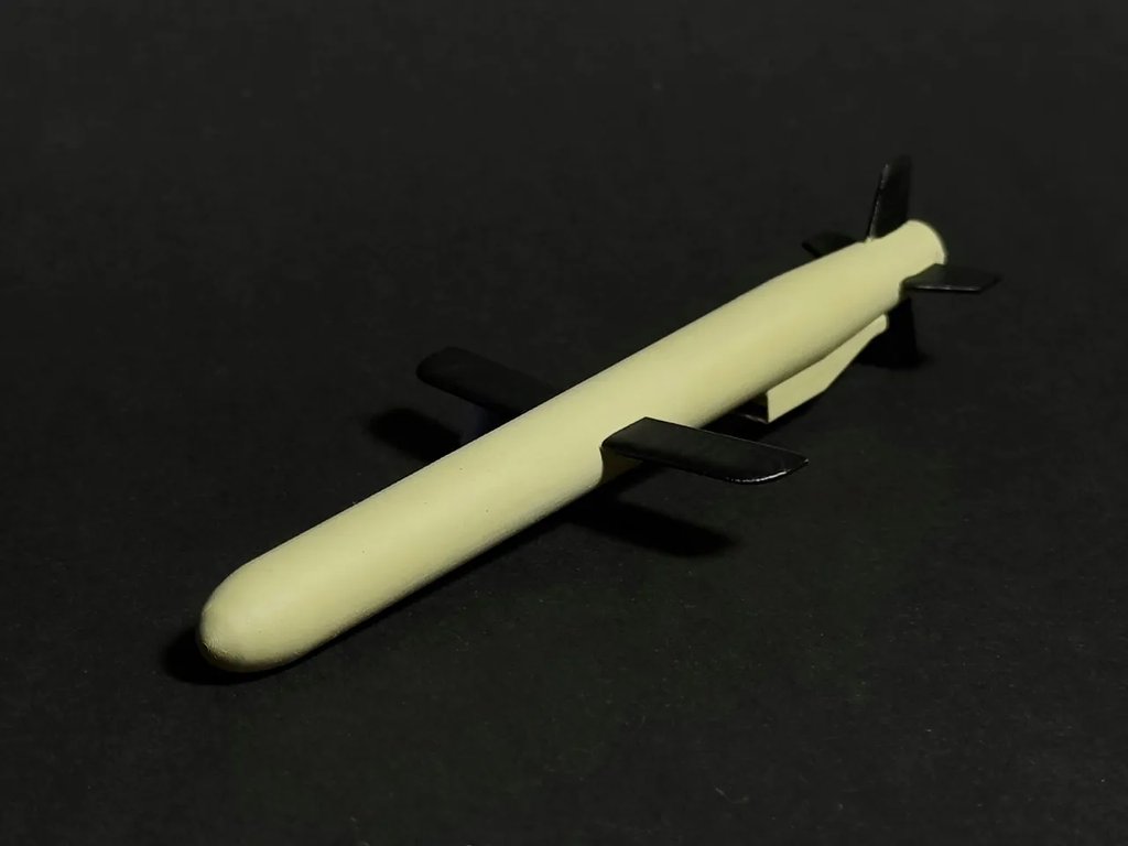 Модель крылатой ракеты Tomahawk BGM-109