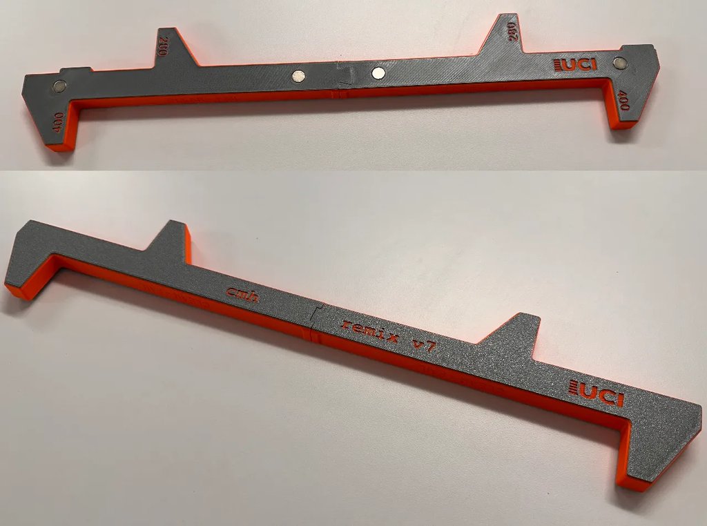 Инструмент для проверки минимальной ширины руля UCI