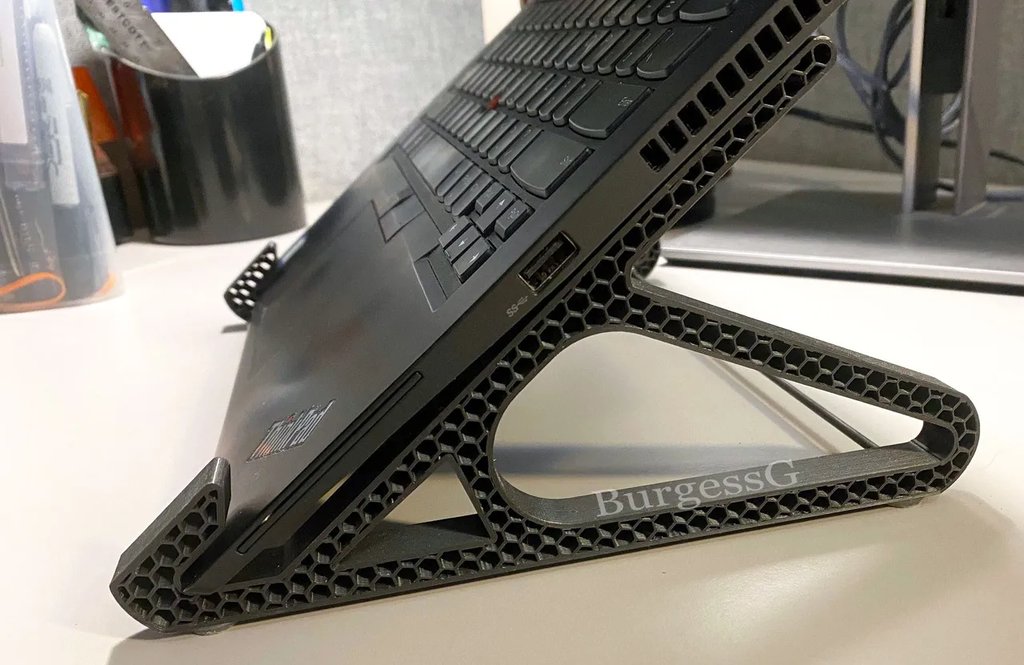 Обновленная вертикальная подставка для ноутбука / Версия 4!