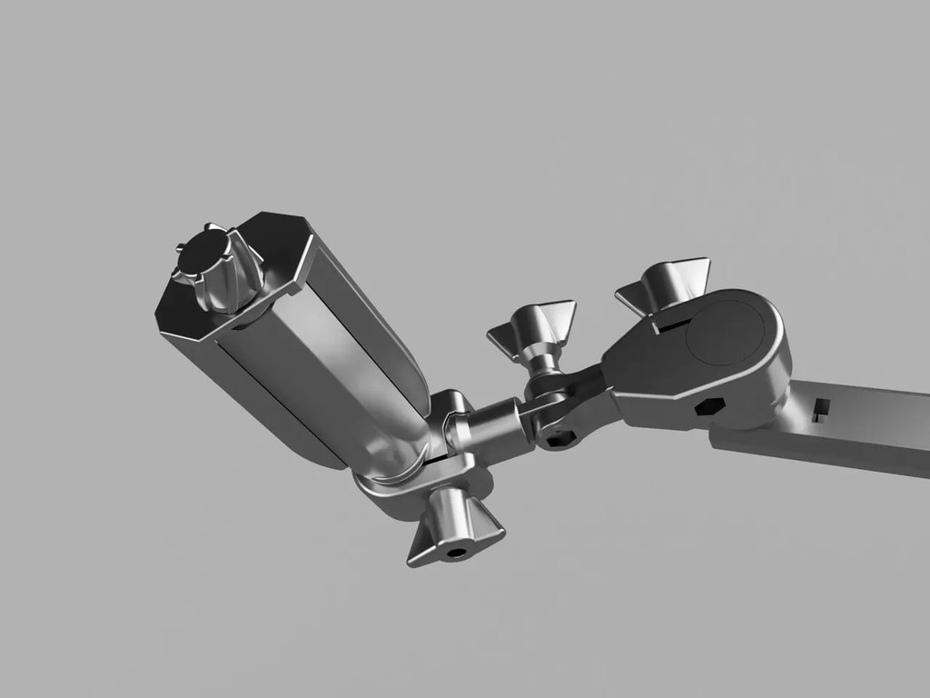 Регулируемый держатель для телефона с зажимом