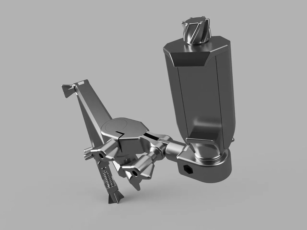 Регулируемый держатель для телефона с зажимом