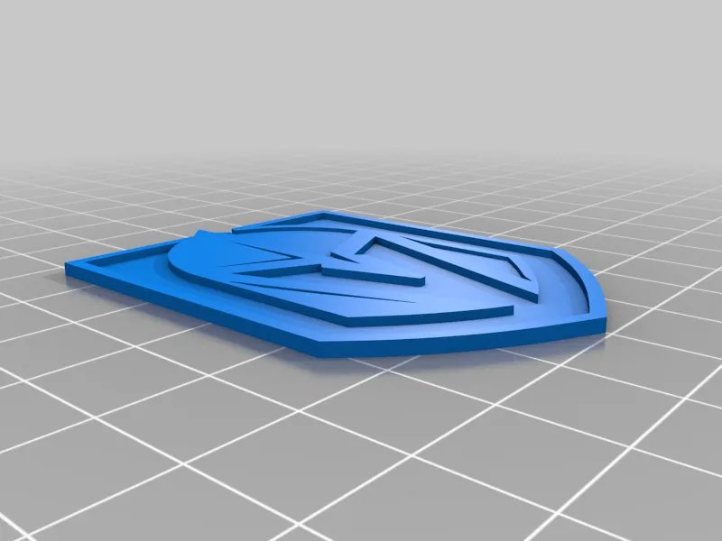 Логотип хоккейной шайбы Vegas Golden Knights