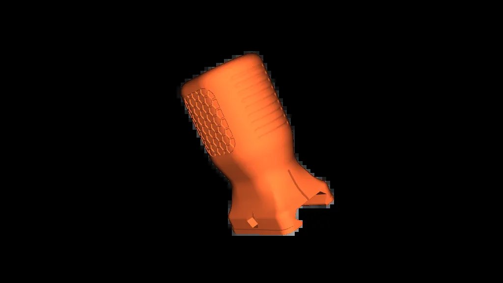 Вертикальная рукоятка Airsoft Hexagon