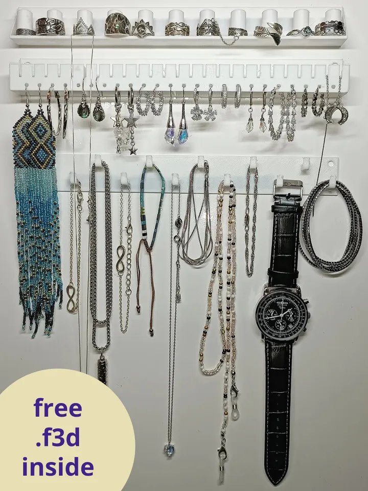 Настенный органайзер для украшений