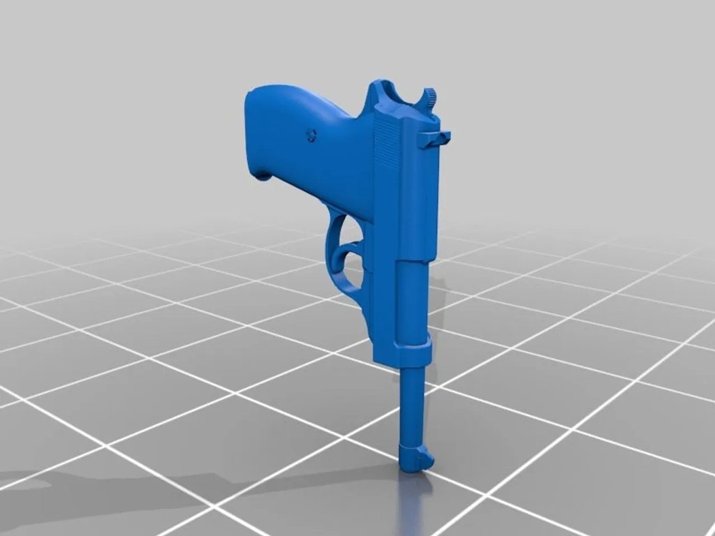 Реплика пистолета Walther P-38