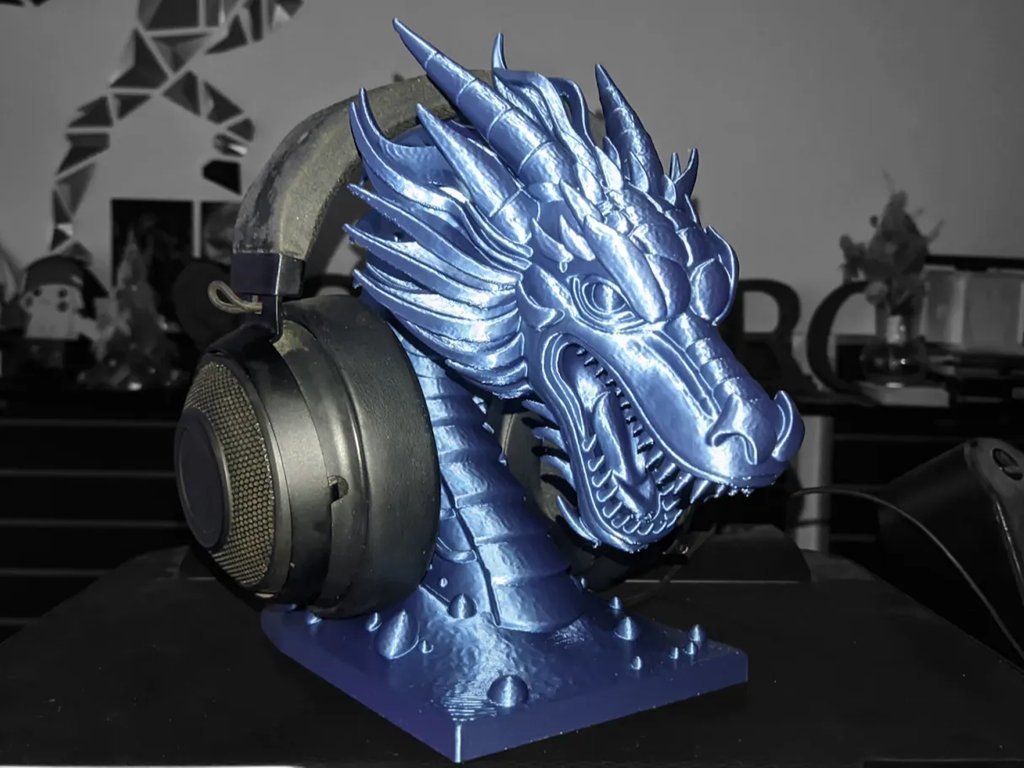 Подставка для наушников "Водяной Дракон"