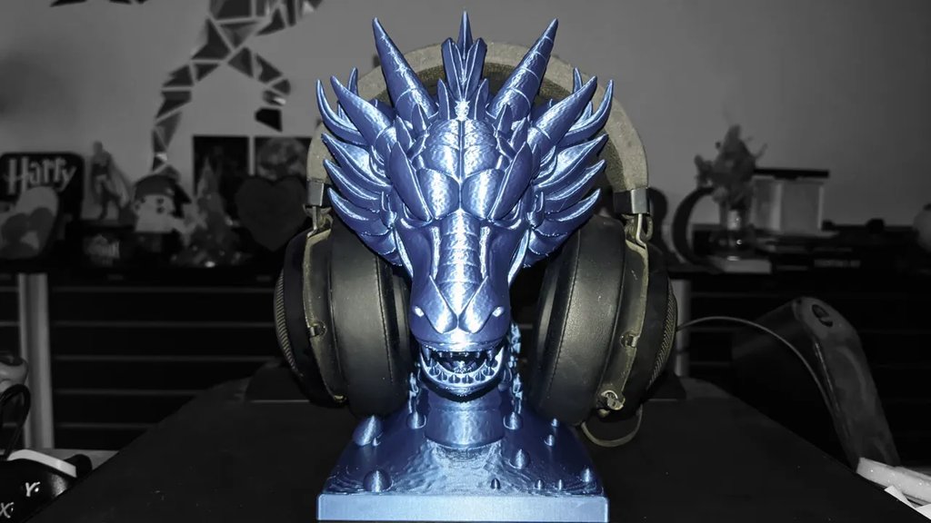 Подставка для наушников "Водяной Дракон"