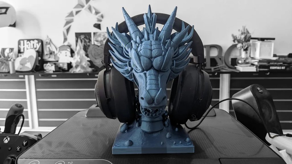 Подставка для наушников "Водяной Дракон"