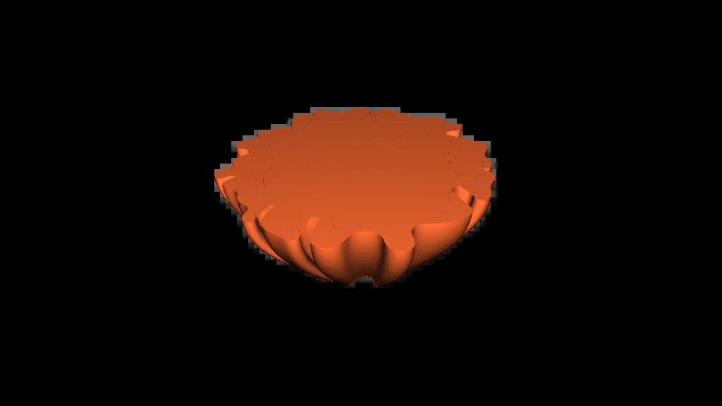 Волнистая чаша