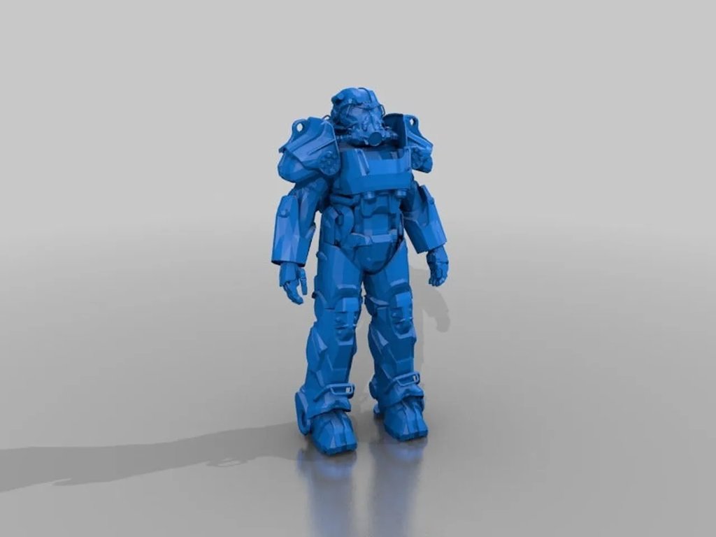 Носимая силовая броня T60b из Fallout 4: Братство Стали