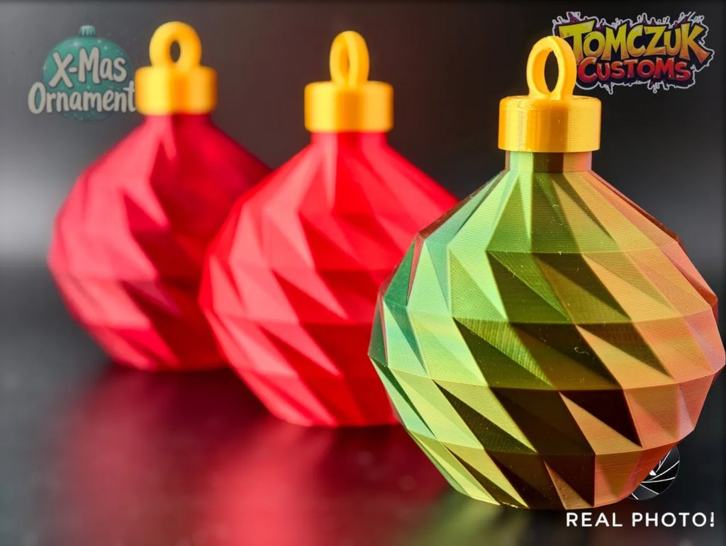 Набор елочных украшений для вазового режима (3 шт)