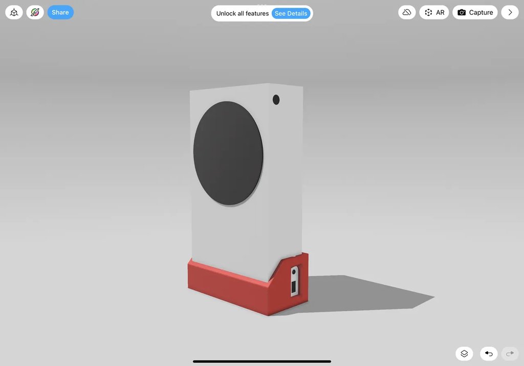 Настенное крепление для Xbox Series S