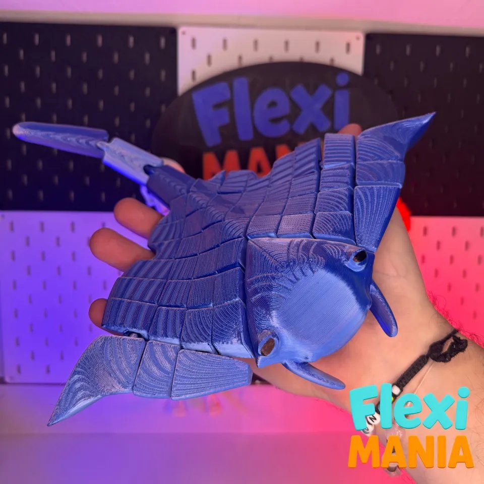 XL Flexi Stingray – Большая артикулированная скат