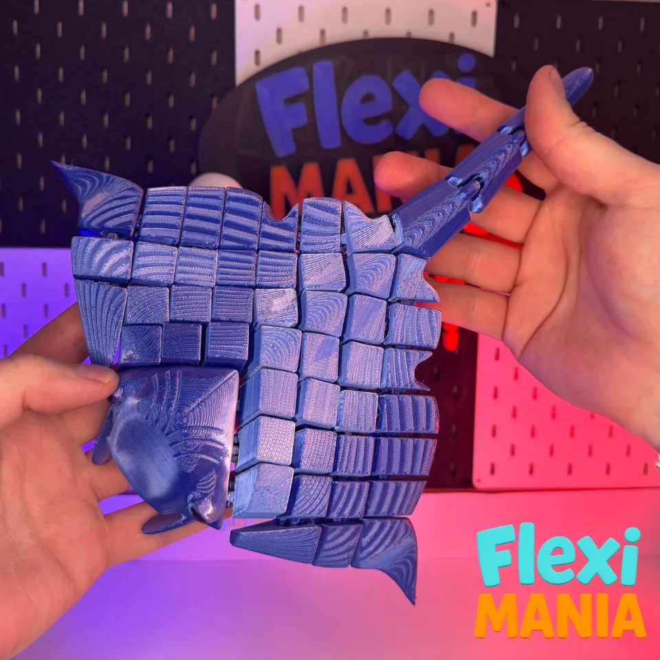 XL Flexi Stingray – Большая артикулированная скат