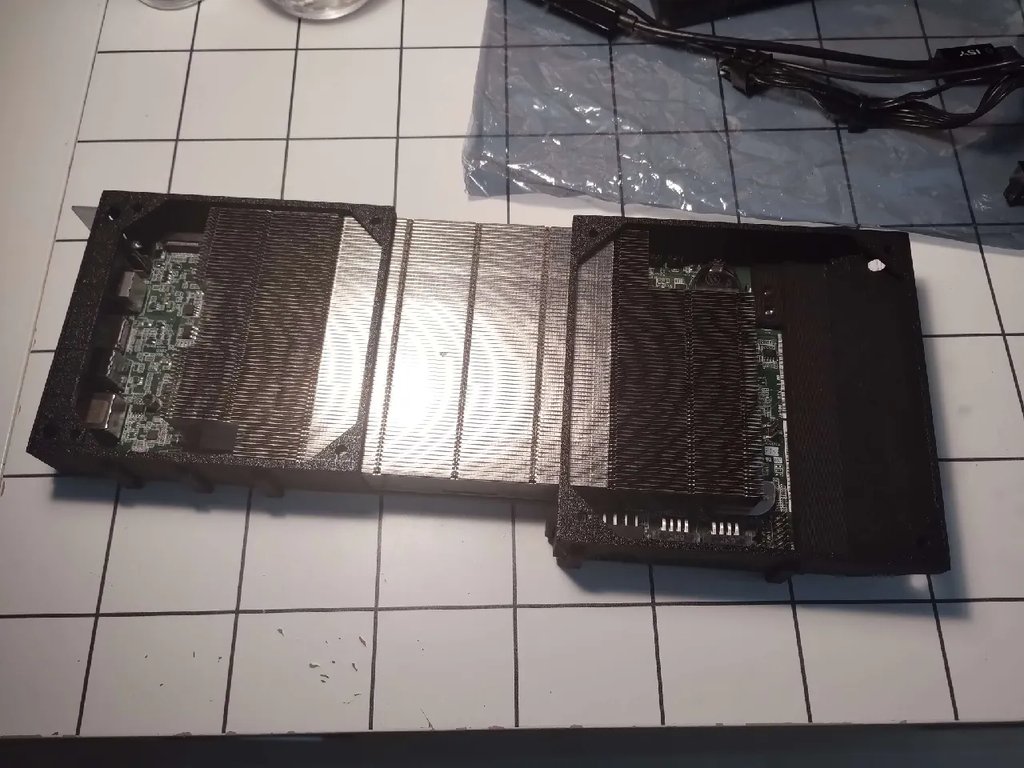 Охлаждающая накладка для видеокарты BC-250