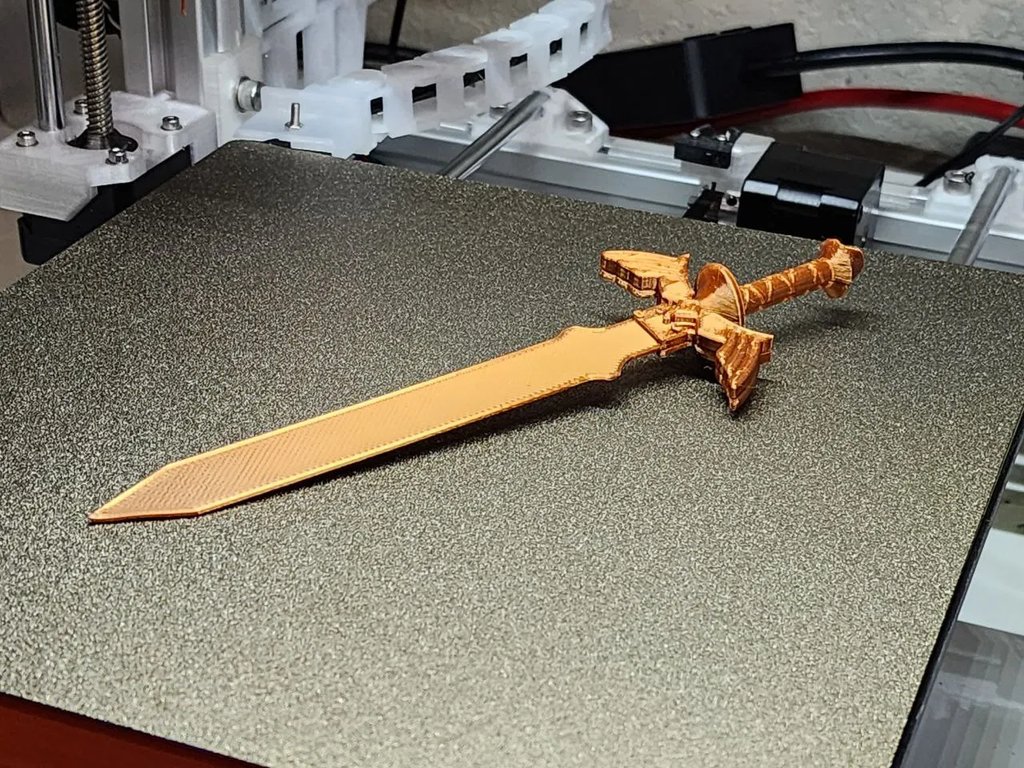 Закладка для книги "Мастер Меч" из Zelda